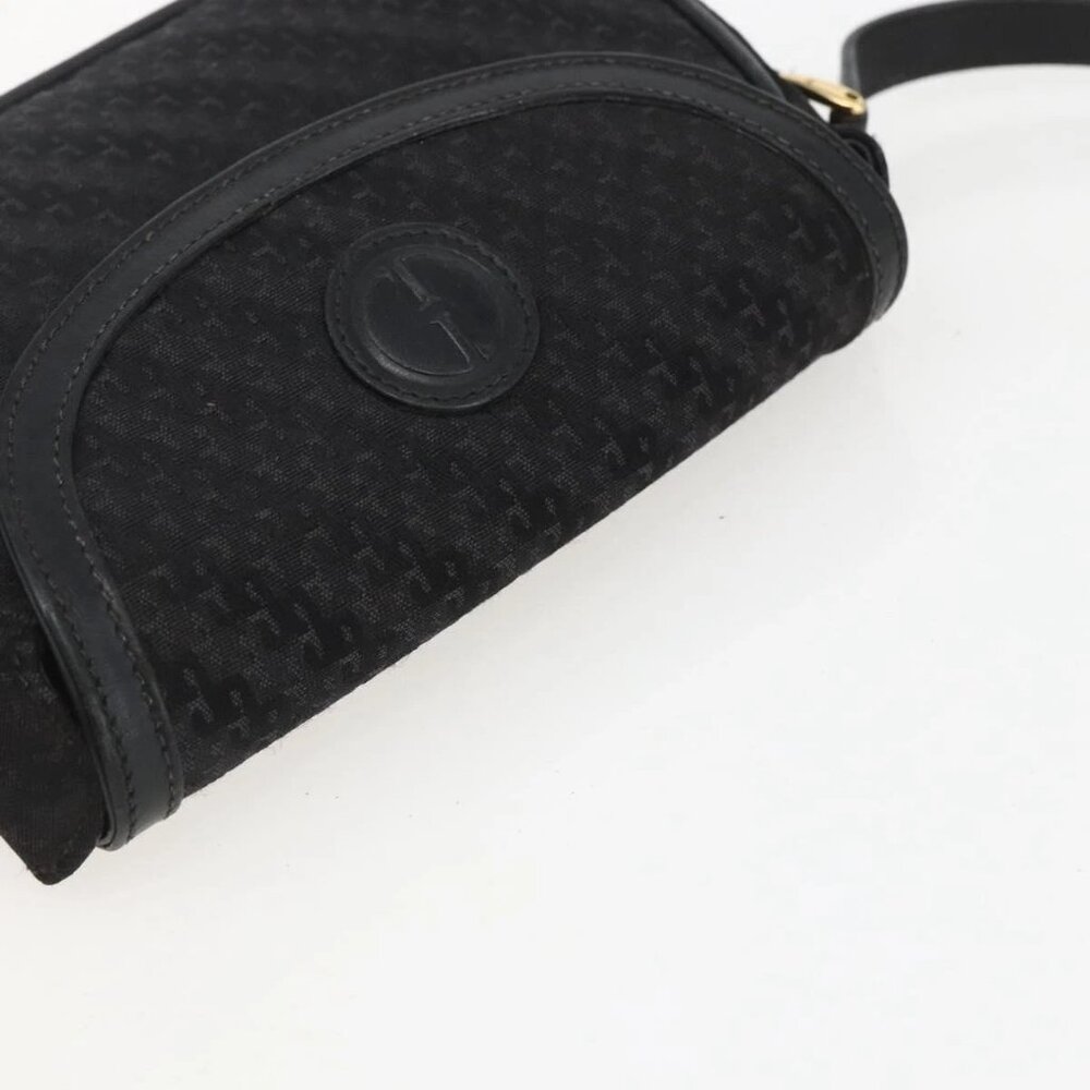 GUCCI Shoulder Bag Old Gucci Black Gold Auth 158414 - Picture 8 of 15